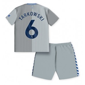Maillot de foot Everton James Tarkowski #6 Troisième enfant 2023-24 Manches Courte (+ pantalon court)